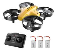 ATOYX Mini drone quadricoptere pour enfants et debutants, quadcoptere telecommande d'interieur avec retournement en 3D,Mode sans tet