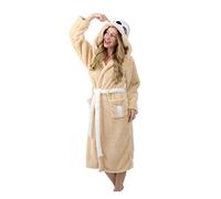 ATOZ Peignoir Doux Femme Animaux de Dessin Animé Flanelle Pyjama Robe Bain Sloth Pour S