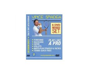 ATP Tennis Tour Pro, Vince Spadea's, Play Tennis Like A Pro, 6 DVD BOXED SET!