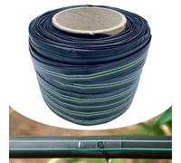 Tuyau goutte à goutte ''Pluvio'' 16 mm pas 20 cm, tuyau plat pour irrigation à goutte, 2 litres/heure, 8 Mils, bobine de 100 mètres - Fabriqué en Italie