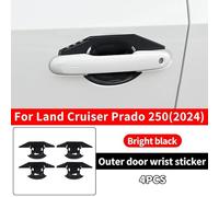 ATPONCX Ensemble de poignée de porte extérieure/pour Toyota Land Cruiser 250 2024 2025 Prado LC250 1958 First Edition FJ250 Housse de décoration de poignée de porte de voiture, accessoires améliorés