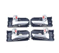 ATPONCX Lot de 4 poignées de porte extérieure noir/beige chromé/pour Kia Spectra Spectra5 Cerato 2004-2009 - Poignée de porte extérieure intérieure avant arrière gauche droite conducteur et passager