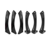 ATPONCX Lot de 6 poignées de porte intérieure de voiture style carbone pour BMW Série 3 E90 E91 325 330 318 (6 pièces à gauche)