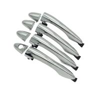 ATPONCX Poignée de Porte Extérieure de Voiture 4 pièces/lot ensemble de poignées de porte extérieures avant arrière chromées 82661-3W000/adapté for Kia Sportage 2011 2012 2013 2014 2015 2016