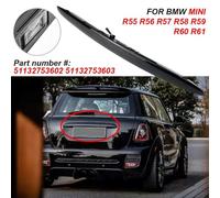 ATPONCX Poignée de Porte Extérieure de Voiture/Ajustement for BMW Mini Cooper R55 R56 R57 R58 R59 Poignée de hayon Poignée de coffre de trappe arrière Remplacement de marque OEM 51132753603(Black)