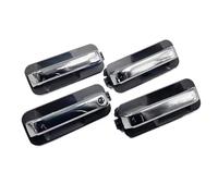 ATPONCX Poignée de Porte Extérieure de Voiture Poignée extérieure chromée côté conducteur arrière gauche/adaptée for Ford F150 2015-2020(1 pair Front)