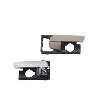 ATPONCX Poignée De Porte Intérieure 4 pièces un ensemble de voiture à l'intérieur de la poignée de porte intérieure/adapté for KIA Rio berline/Rio5 2006 2007 2008 2009 2010 2011(CHROME COLOR)