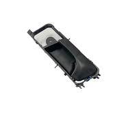 ATPONCX Poignée de porte intérieure de voiture avant et arrière chromée avec noir/convient pour Chevrolet Optra Suzuki Forenza 2003-2008 Buick Exelle 2007-2013 (noir sans lanceur L)