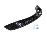 ATPONCX Poignée de porte intérieure de voiture avant gauche droite avec couverture/convient pour Renault Megane 3 III Fluence 2008-2016 809600015R 197012651 (poignée intérieure noire)