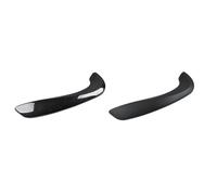 ATPONCX Poignée De Porte Intérieure Ensemble de poignée de porte intérieure avant gauche de voiture, 809540001R 809600007R for 3 2008 - 2016 en Fiber de carbone