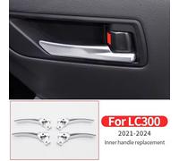 ATPONCX Poignée De Porte Intérieure Poignée intérieure de porte de voiture modifiée, adaptée/adaptée for Toyota Land Cruiser LC300 2021-2024 accessoires de modification décorative intérieure