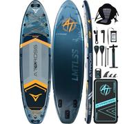 ATPROSS Planche de pagaie Gonflable 350 x 89 x 15 cm, 200 kg, Extra Large, pour Adultes, avec kit d'accessoires de Sup de qualité supérieure et Sac à Dos, Planche de Kayak antidérapante, pour Yoga,