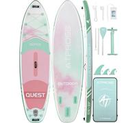 ATPROSS Stand Up Paddle Gonflable Adulte avec Accessoires 2 Personnes | 320x84cm Planche de Sup Extra Large pour , Charge 200kg, Gonflable Stable et Antidérapant pour Surf