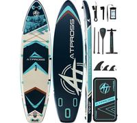 ATPROSS Stand Up Paddle Gonflable Adulte avec Accessoires 2 Personnes | 320x84cm Planche de Sup Extra Large pour , Charge 200kg, Gonflable Stable et Antidérapant pour Surf