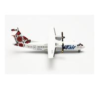 Herpa UTair-Ukraine ATR-42-300 UR-UTD à l'échelle 1:200-modèle Diorama, modélisme, pièce de Collection, décoration, d'avion sans Support, fabriqué en métal Miniature modèle, 572651, Multicolore