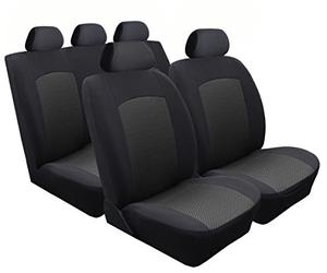 Atra de l/18 T06 Housses de siège sur-mesure pour siège auto Housse Protège Siège, Gris