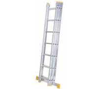 MonMobilierDesign ATRA Echelle transformable en aluminium 3 plans 7 marches