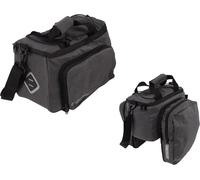 Atranvelo 1755-Z-10 System Sacoche de vélo Zap 33x20x16cm, incl. adaptateur AVS, noir