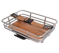 Atranvelo AtranVelo Panier Avant Unisexe pour Adulte Epic Retro AVS Chrome Argent 26,5 x 36,5 x 7 cm