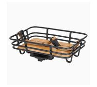 Atran Velo Epic Retro AVS Panier de Roue Avant Adulte Unisexe, Noir, Marron, 26.5 x 36.5 x 7 cm