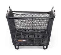 Atran Velo Panier de vélo Atranvelo Daily Unisexe pour adulte Noir Taille unique