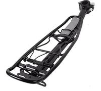 Atranvelo Active Seatpost Avs Rear Pannier Rack Argenté 24-29´´ Matt Black