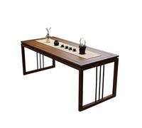 ATREDESES Bureau d'ordinateur chinois en bois massif - Moderne - Simple - Zen - Bureau pour salon de thé - Bureau pour la maison, la chambre à coucher - Bureau d'ordinateur (180 x 80 x 75 cm)