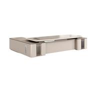 ATREDESES Bureau d'ordinateur moderne pour patron - 2,2 m