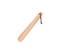 ATREDESES Chausse-pied en bois professionnel durable avec long manche flexible - 38 cm - Pour personnes âgées, Hêtre de 28 cm, Taille unique