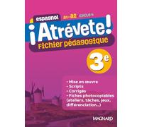 ¡Atrévete! Espagnol 3e (2024) - Fichier pédagogique
