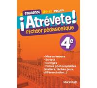 ¡Atrévete! Espagnol 4e (2023) - Fichier pédagogique