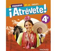 ¡Atrévete! Espagnol 4e (2023) - Manuel élève - Ana León - Magnard - broché - Scolaire / Universitaire