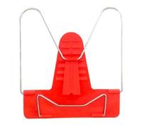 Atril Liderpapel Base en plastique angle réglable support arrière 190 x 215 mm couleur rouge