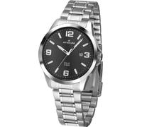 ATRIUM Montre Homme Montre solaire en acier inoxydable à quartz analogique A32-31