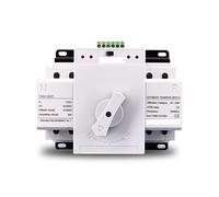 ATS 2P 125A 230V MCB type Dual Power Automatic transfer switch TOQ3-2P/125 PV city power Generator NWPNLXEA