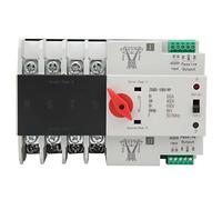 ATS Interrupteur de transfert automatique avec double alimentation Commutateur de puissance 4P 100 A AC 400 V