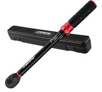 ATsafepro clé dynamométrique 3/8'', cle dynamometrique 5-60 Nm, 72 Dents clef dynamometrique moto,Précision ± 3% Cliquet pour les outils d'entretien des vélos et moto