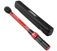 ATsafepro Clé dynamométrique 3/8" double direction réglable pour vélo 10-120 Nm, précision ± 3% clé dynamométrique pour voiture, moto, vélo