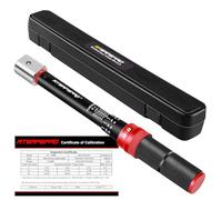 ATsafepro Clé dynamométrique à extrémité ouverte 3-25 Nm, 9 × 12 mm, clé dynamométrique réglable, clé dynamométrique de vélo pour mini split CVC, système de réfrigération, entretien de vélo et moto