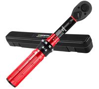 ATsafepro Petite clé dynamométrique 1/4 Pouce, 1-8 N.m Clef Dynamometrique Vélos et Motos 72 Crans, Réglable en Double Sens, Précision de ±3%