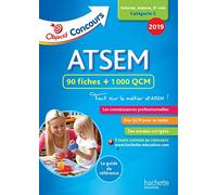ATSEM 90 fiches + 1000 QCM: Externe, interne, 3e voie Catégorie C