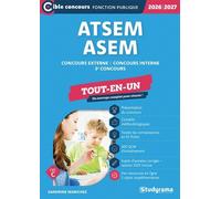 Atsem/Asem Tout-En-Un - Concours Externe, Concours Interne, 3e Concours