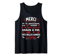 Atsem Merci De Ta Gentillesse Humour Fin d'année Crèche Débardeur