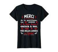 Atsem Merci De Ta Gentillesse Humour Fin d'année Crèche T-Shirt