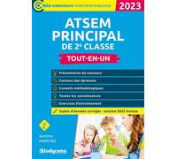 ATSEM principal de 2e classe - Tout-en-un Concours 2023 - Catégorie C - Sandrine Marichez - Studyrama Eds - broché - Scolaire / Universitaire