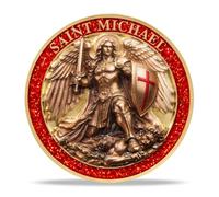 AtSKnSK Pièce de défi chrétienne Archange Michael