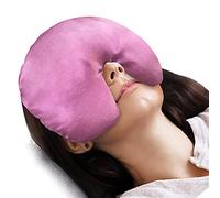 Atsuwell Masque sinus - Compresse chaude et froide - Pour les yeux secs, les migraines, les maux de tête, la pression sinusoïdale et la relaxation - Coussin chauffant pour les yeux - Convient au