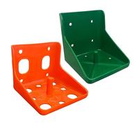 Att Support de bloc de sel pour cerf - Accessoire d'alimentation pour bétail - Distributeur de sel stable - Support de remplissage minéral pour bovins, moutons, chèvres