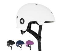 ATTABO Genes Casque Jeune Unisexe, Blanc, M (55-58cm)