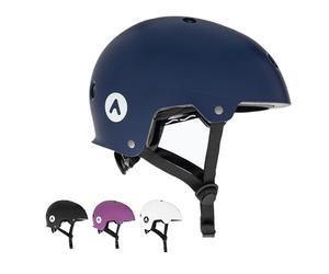 ATTABO Genes Casque Jeune Unisexe, Bleu, L (59-61cm)